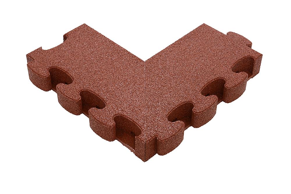 Puzzle Mat 3D negatief hoekplaat 55x25x8 cm
